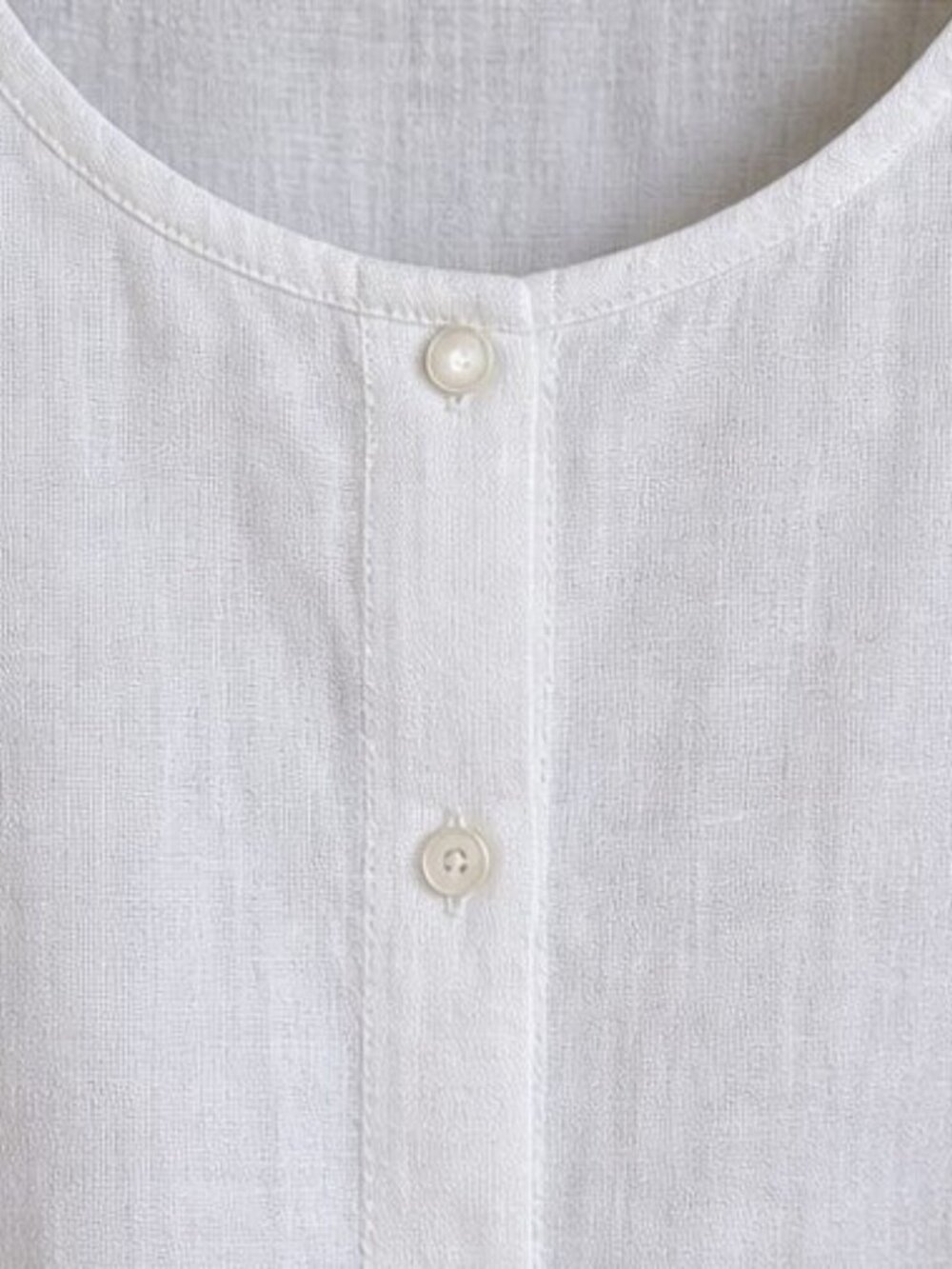 White Ruffle Blouse - Picture 4 of 6